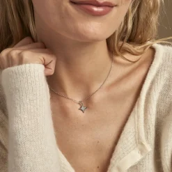 Collier Alcyone Argent Blanc