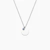 Collier Aleksandra Argent Blanc Oxyde De Zirconium