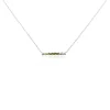 Collier Alexander Argent Blanc Oxyde De Zirconium