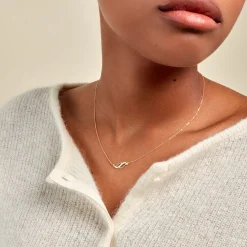 Collier Aliz Or Jaune