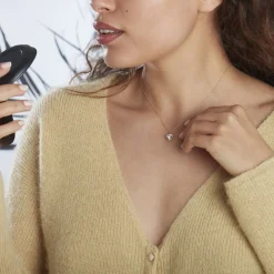 Collier Althea Or Jaune Oxyde De Zirconium