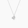 Collier Amalthee Argent Blanc Oxyde De Zirconium