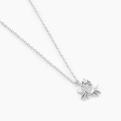 Collier Amalthee Argent Blanc Oxyde De Zirconium