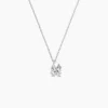 Collier Amalthee Argent Blanc Oxyde De Zirconium