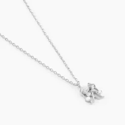 Collier Amalthee Argent Blanc Oxyde De Zirconium