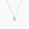 Collier Amalthee Argent Blanc Oxyde De Zirconium