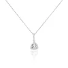 Collier Amantine Argent Blanc Oxyde De Zirconium
