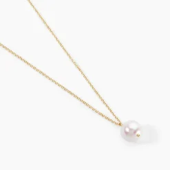 Collier Ammiel Or Jaune Perle De Culture