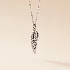 Collier Angyalka Acier Blanc