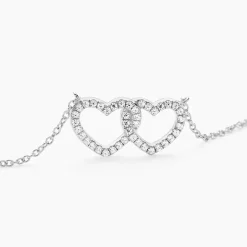 Collier Anne-ael Argent Blanc Oxyde De Zirconium