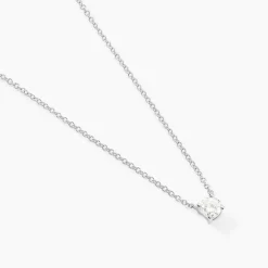 Collier Aphrodite Or Blanc Diamant