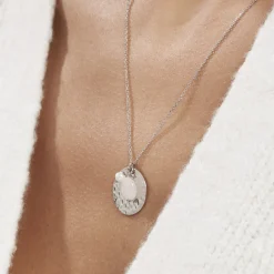 Collier Arcelia Argent Blanc Quartz Perle De Culture