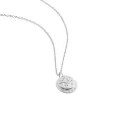 Collier Argent Bapper Oxydes De Zirconium