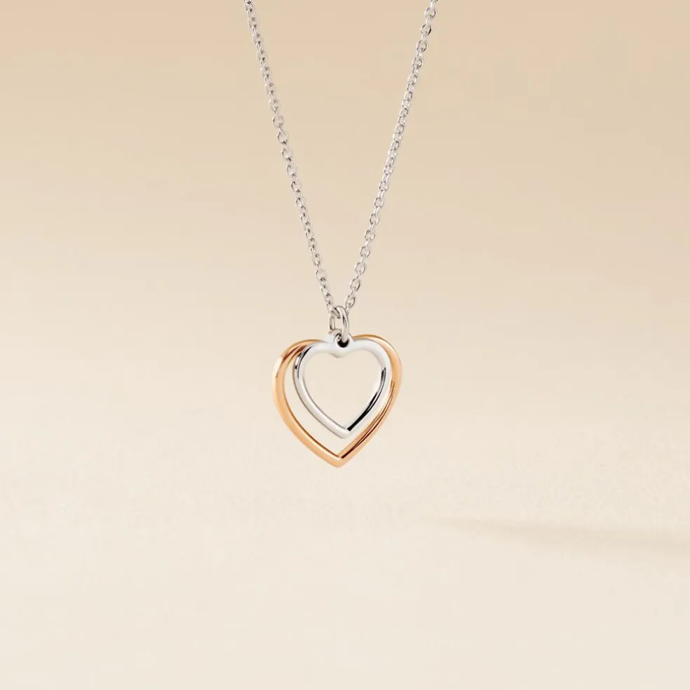 Collier Argent Bicolore Fethi