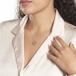 Collier Argent Bicolore Fethi