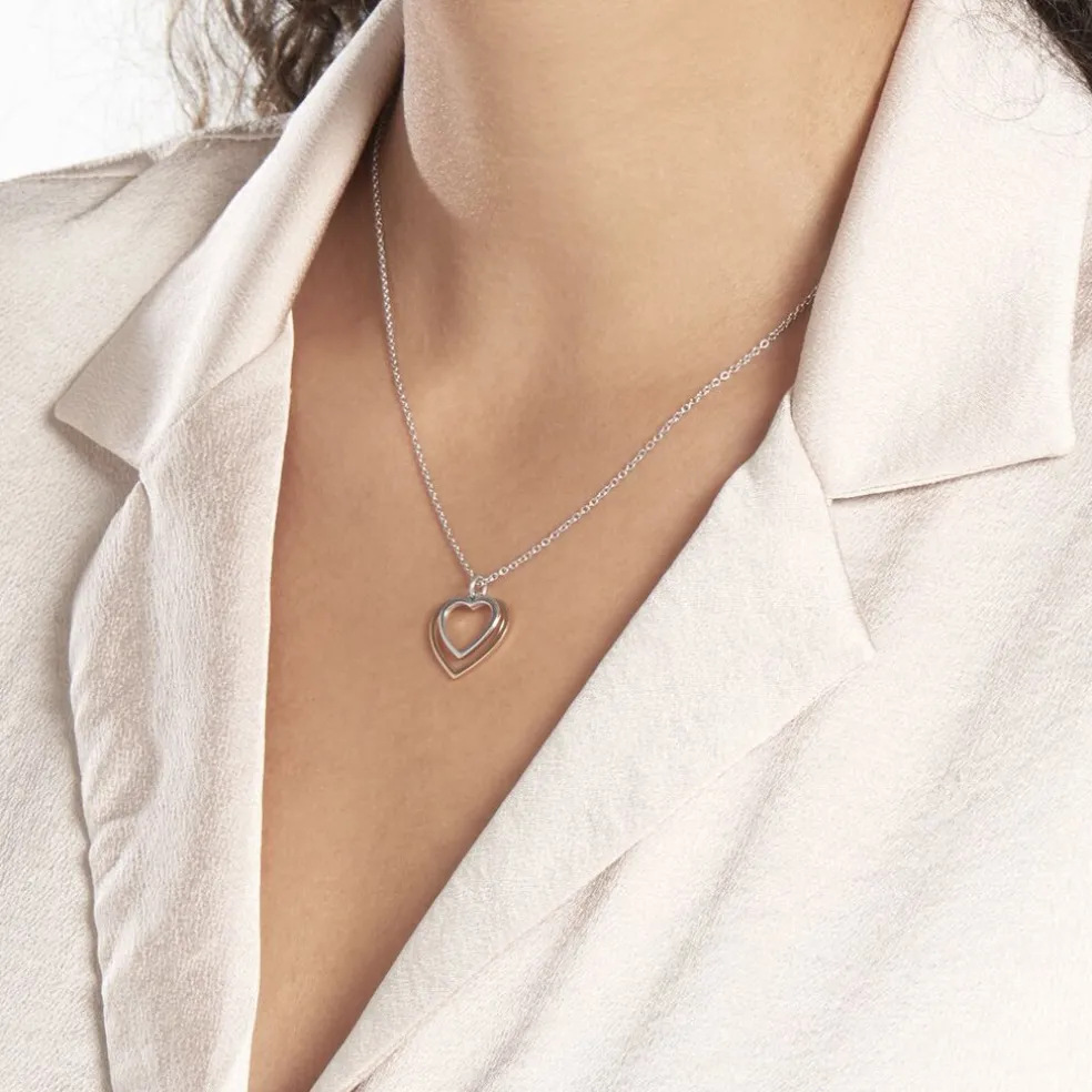 Collier Argent Bicolore Fethi