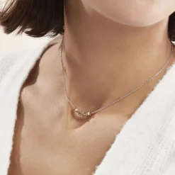 Collier Argent Bicolore Manya