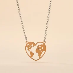 Collier Argent Bicolore Toyo