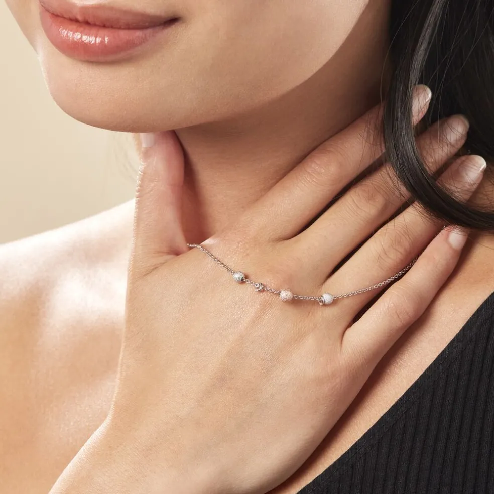 Collier Argent Bicolore Wilmart