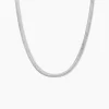 Collier Argent Blanc Alayna