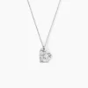 Collier Argent Blanc Alekdandarine