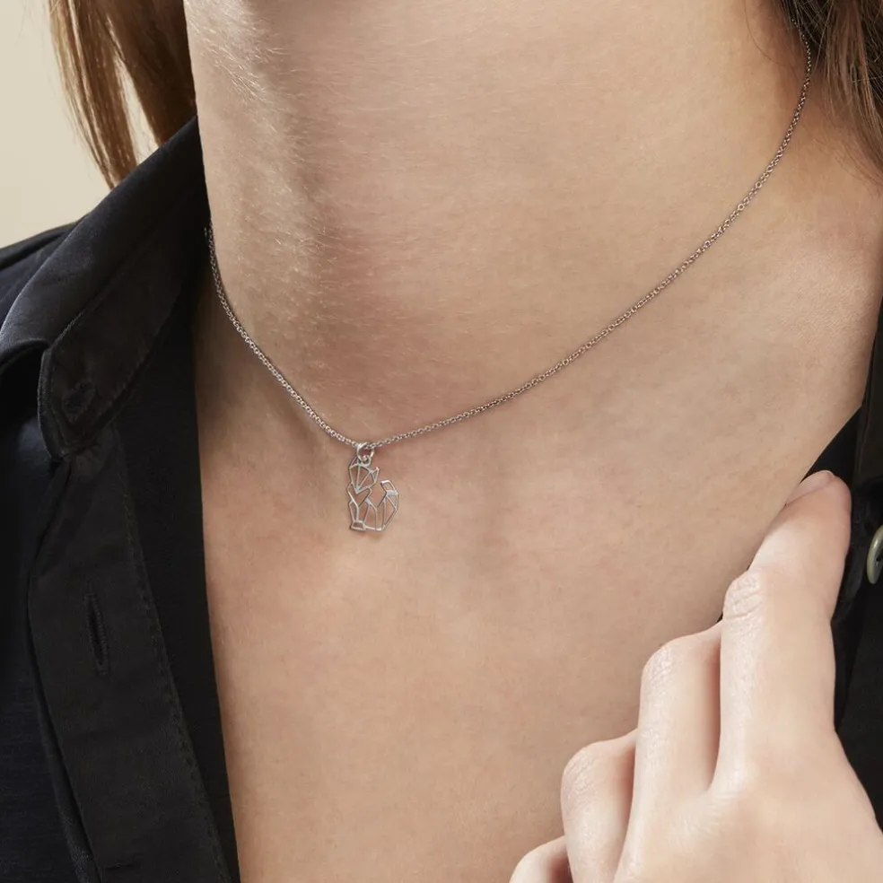 Collier Argent Blanc Alekdandarine