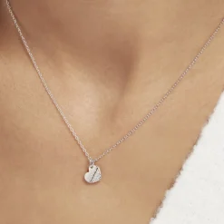 Collier Argent Blanc Alphonzo Oxydes De Zirconium