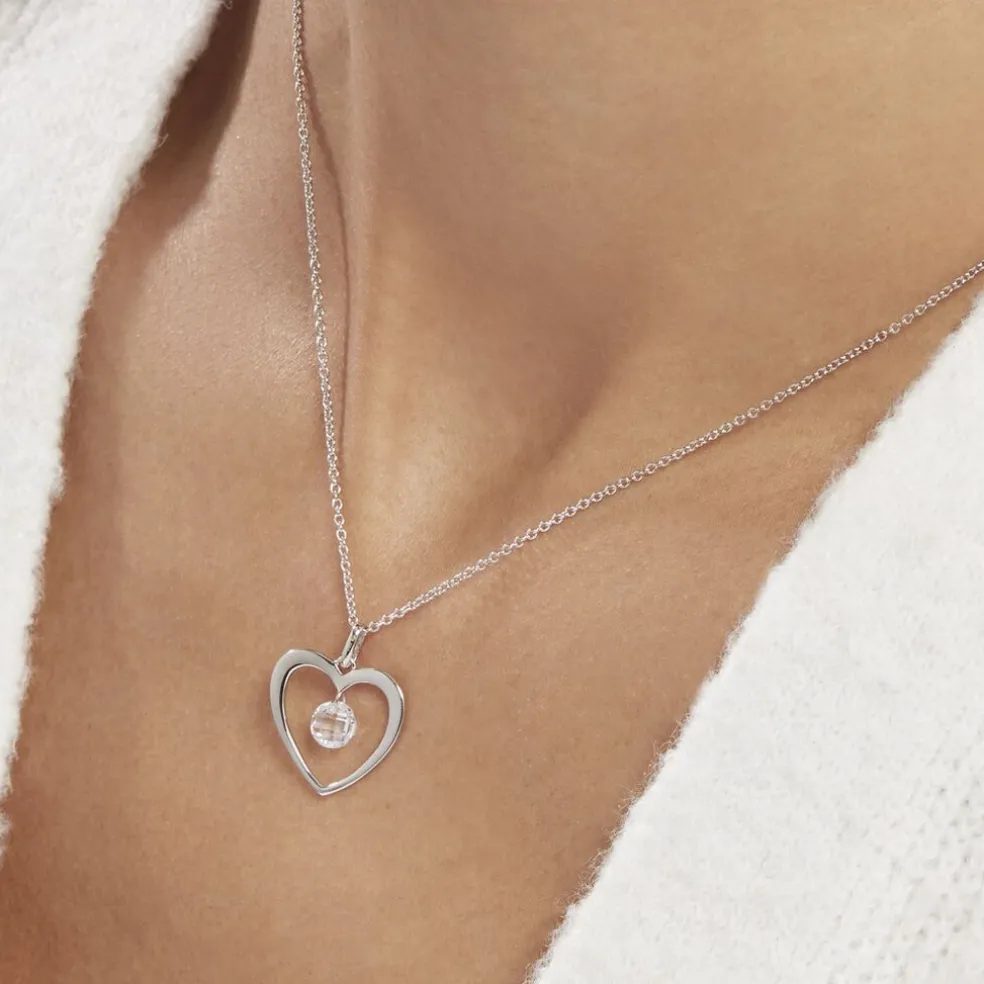 Collier Argent Blanc Armo Oxydes De Zirconium