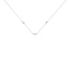 Collier Argent Blanc Astria