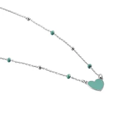 Collier Argent Blanc Augustine