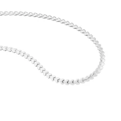 Collier Argent Blanc Barbara