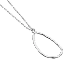 Collier Argent Blanc Camulos