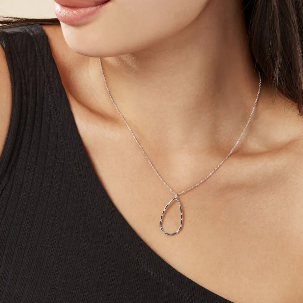 Collier Argent Blanc Camulos