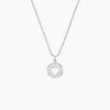 Collier Argent Blanc Cantien Oxyde