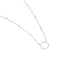 Collier Argent Blanc Cari