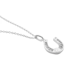 Collier Argent Blanc Centaures Oxyde De Zirconium