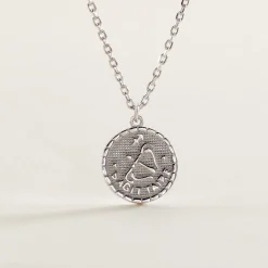 Collier Argent Blanc Hosni