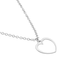 Collier Argent Blanc Idennicae