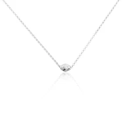 Collier Argent Blanc Jacquotte