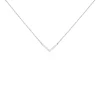 Collier Argent Blanc  Lakia