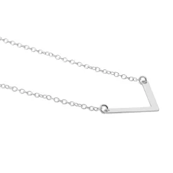 Collier Argent Blanc  Lakia