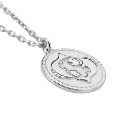 Collier Argent Blanc Lew