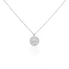 Collier Argent Blanc Lew
