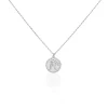 Collier Argent Blanc Lew