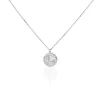 Collier Argent Blanc Lew