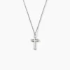 Collier Argent Blanc Nicolaos