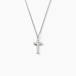 Collier Argent Blanc Nicolaos