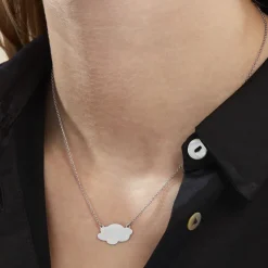 Collier Argent Blanc Philiphina