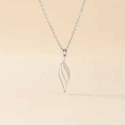 Collier Argent Blanc Prudent