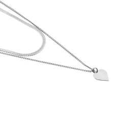 Collier Argent Blanc Sapphira